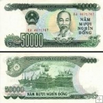 *50 000 Dong Vietnam 1993, P116a UNC