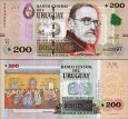 *200 Pesos Uruguayos Uruguay 2015-19, P96 UNC *200 Pesos Uruguayos Uruguay 2015-19, P96 UNC