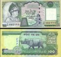 *100 Rupií Nepál 2002, P49a UNC