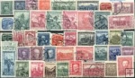 Známky - 100 rôznych, vydané do roku 1945