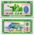 *1 Lek Albánsko 1976, P40 UNC *1 Lek Albánsko 1976, P40 UNC