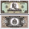 *1 Gourde Haiti 1992-1993, P259 UNC *1 Gourde Haiti 1992-1993, P259 UNC
