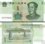 *1 Yuan Čínska ľudová republika 2019, P912 UNC