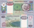 *200 Kwanzas Angola 2003-2011 P148 UNC *200 Kwanzas Angola 2003-2011 P148 UNC