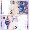 *2 Ringgit Malajzia 1999, P40 UNC *2 Ringgit Malajzia 1999, P40 UNC