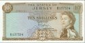 *10 Šilingov Jersey 1963 P7a UNC