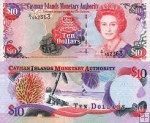 *10 Dolárov Kajmanie ostrovy 2005 P35 UNC