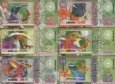 *Indian Ocean 19-20-21-22-23-24 dolárov 2018 UNC *Indian Ocean 19-20-21-22-23-24 dolárov 2018 UNC