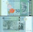 *50 Ringitt Malajsie 2009-24, P50 UNC *50 Ringitt Malajsie 2009-24, P50 UNC