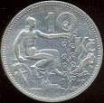 *Desetikoruna - 10 Kč Československo 1932 AU, KM 15 *Desetikoruna - 10 Kč Československo 1932 AU, KM 15