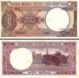 *1 Dong Južný Vietnam 1964, P15a AU/UNC *1 Dong Južný Vietnam 1964, P15a AU/UNC