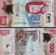 *100 Pesos Mexiko 2020 P134 polymer UNC *100 Pesos Mexiko 2020 P134 polymer UNC