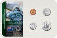 Sada 4 ks mincí Kajmanie ostrovy 1 - 25 centov 1987-96 v blistri Sada 4 ks mincí Kajmanie ostrovy 1 - 25 centov 1987-96 v blistri