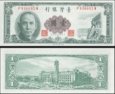 *1 Yuan Taiwan 1961, P1971 AU