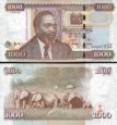 *1000 Šilingov Keňa 2010, P51e UNC *1000 Šilingov Keňa 2010, P51e UNC