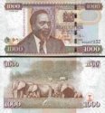 *1000 Šilingov Keňa 2010, P51e UNC