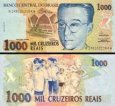 *1000 Cruzeiros Reias Brazília 1993, P240 UNC *1000 Cruzeiros Reias Brazília 1993, P240 UNC