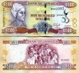 *500 Dolarů Jamajka 2012 P91 UNC, Golden Jubilee of Jamaica *500 Dolarů Jamajka 2012 P91 UNC, Golden Jubilee of Jamaica