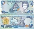 *1 Dolár Kajmanie ostrovy 1996 P16 UNC *1 Dolár Kajmanie ostrovy 1996 P16 UNC