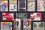 Známky Holandsko 12 ks rôznych