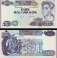 *10 Bolivianos Bolívie 1993, P210 UNC *10 Bolivianos Bolívie 1993, P210 UNC