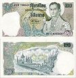 *20 Bahtov Thajsko 1971-81 P84a UNC *20 Bahtov Thajsko 1971-81 P84a UNC