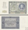 *5 Zlotych Poľsko 1941, P101 VF