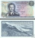 *20 frankov Luxemburgsko 1966, P54a UNC