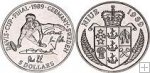 5 Dolárov Niue (1989 - Davis Cup Tennis)