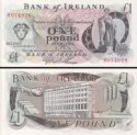 *1 Libra Severné Írsko 1980, P65 UNC Bank of Ireland