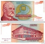 *500 000 000 000 Dinárov Juhoslávia 1993, P137a XF