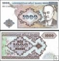 *1000 Manat Azerbajdžan 1993, P20 UNC