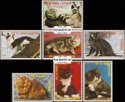 *Známky Rovníková Guinea 1978 Mačky, razítkovaná séria
