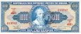*1 Cruzeiro Novo Brazília 1966-67, pretlač P187 AU *1 Cruzeiro Novo Brazília 1966-67, pretlač P187 AU