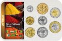 Sada 8 ks mincí Západoafrické štáty 1 - 500 Francs 1967 - 2013 Sada 8 ks mincí Západoafrické štáty 1 - 500 Francs 1967 - 2013
