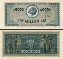 *1 000 000 Lei Rumunsko 1947, P60a XF