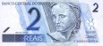 *2 Reais Brazília 2001-3, P249 UNC *2 Reais Brazília 2001-3, P249 UNC
