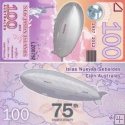 *New Jason Islands 2012, 100 Australes Hindenburg UNC