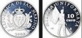 *10 Euro San Marino 2005 Milícia AG PROOF