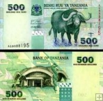 *500 Šilingov Tanzánia 2003, P35 UNC