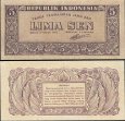 *5 Sen Indonézia 1945, P14 AU/UNC *5 Sen Indonézia 1945, P14 AU/UNC