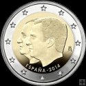 *2 Euro Španielsko 2014, Filip VI. dvojportrét