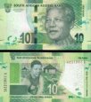 *10 Randov Južná Afrika 2018, Madiba P143 UNC *10 Randov Južná Afrika 2018, Madiba P143 UNC