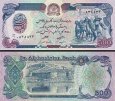 *500 afgánských afghání Afganistan 1979, P59 UNC *500 afgánských afghání Afganistan 1979, P59 UNC