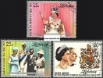 *Známky Libéria 1977 Kráľovna Alžbeta II. razítk. séria