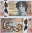 *10 škótskych libier Škótsko 2017-21 RBS, polymer P371 UNC