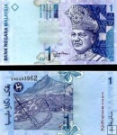 *1 Ringgit Malajzia 2000, P39 UNC