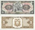 *20 Sucres Ekvádor 1961-83, P115 UNC *20 Sucres Ekvádor 1961-83, P115 UNC
