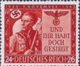 *Známka Nemecká ríša 1943 Pivná pivnica Putsch, MNH *Známka Nemecká ríša 1943 Pivná pivnica Putsch, MNH