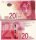 *20 nových šekelov Izrael 2017 P65a UNC, Rachel Bluwstein